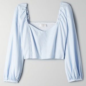 NWT Aritzia Babaton Hadwyn Blouse